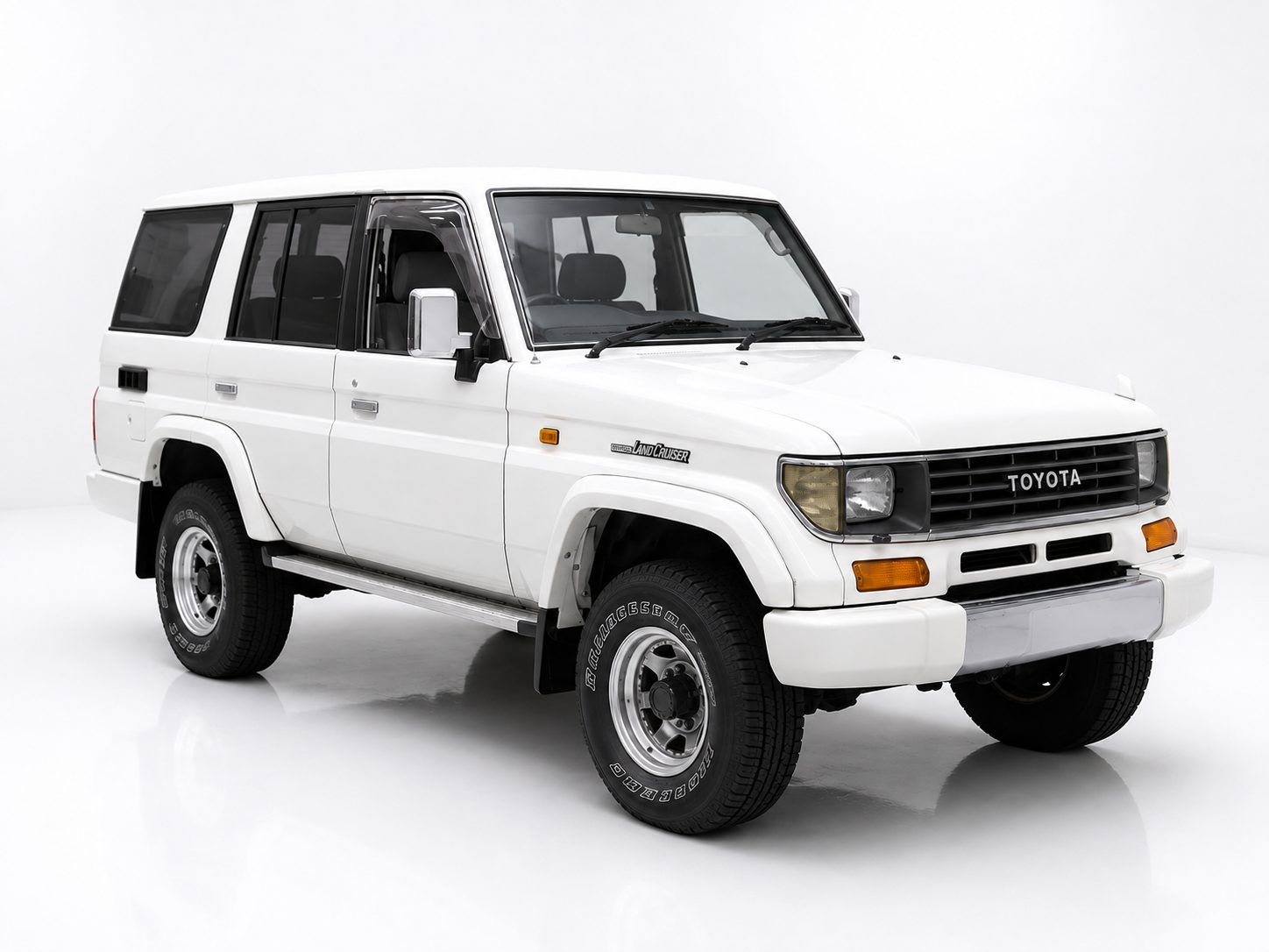 Toyota Land Cruiser Prado (KZJ78W) - White