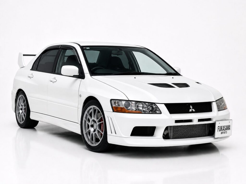 Mitsubishi Lancer Evolution VII GSR / GT-A (CT9A) - White