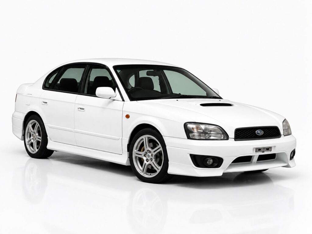 Subaru Legacy B4 RSK / S401 STI (BE5, BES) - White