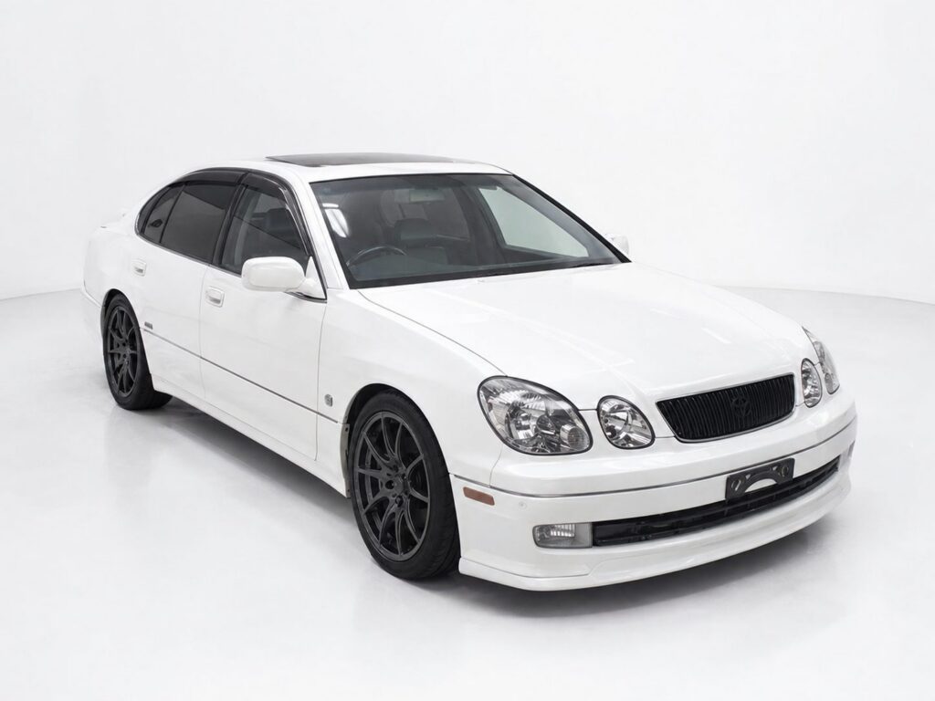Toyota Aristo V300 Vertex Edition (turbo) (JZS161) - Pearl White (062)
