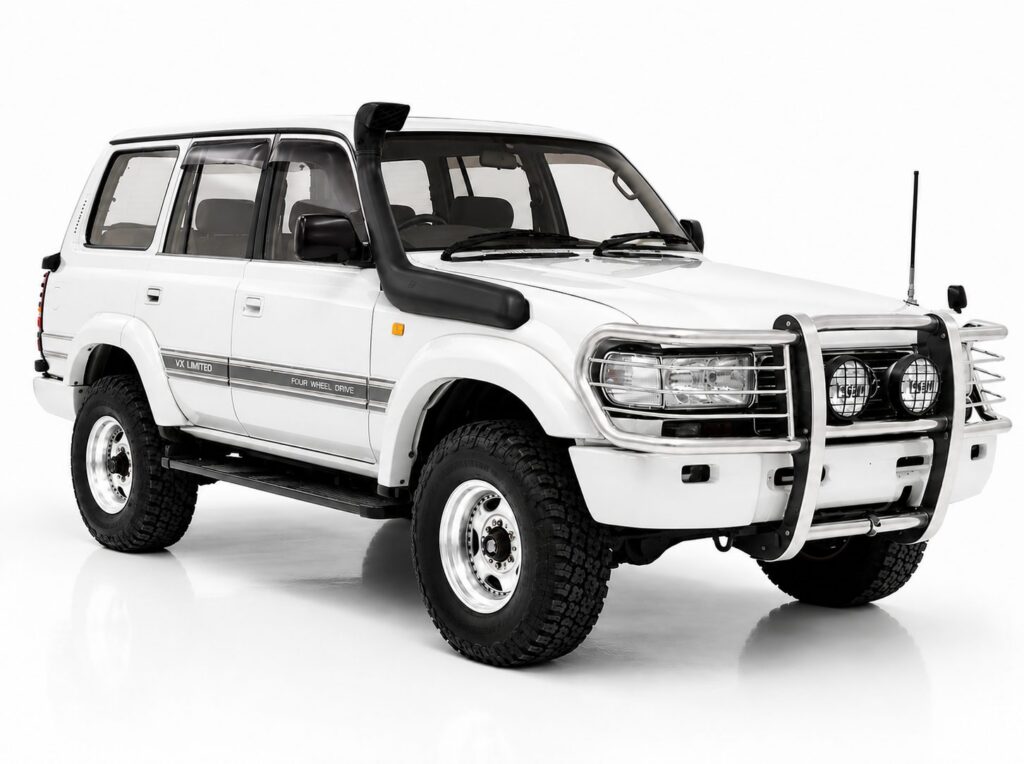 Toyota Land Cruiser 80 Series (HDJ81V) - White