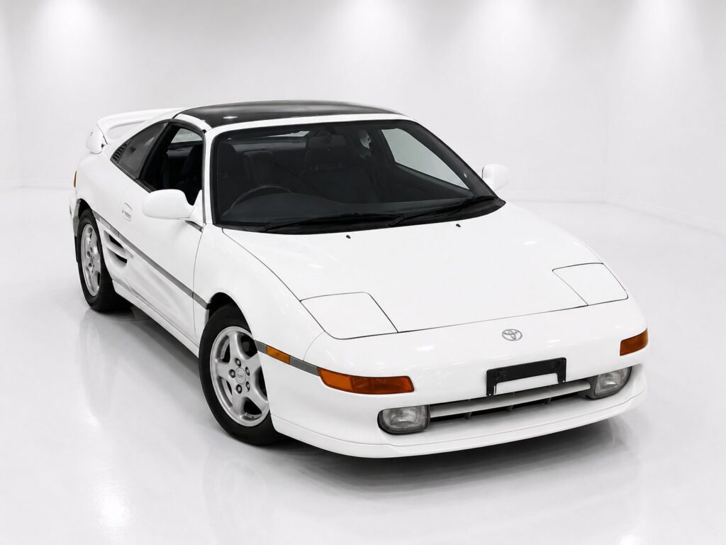 Toyota MR2 (SW20) - White targa